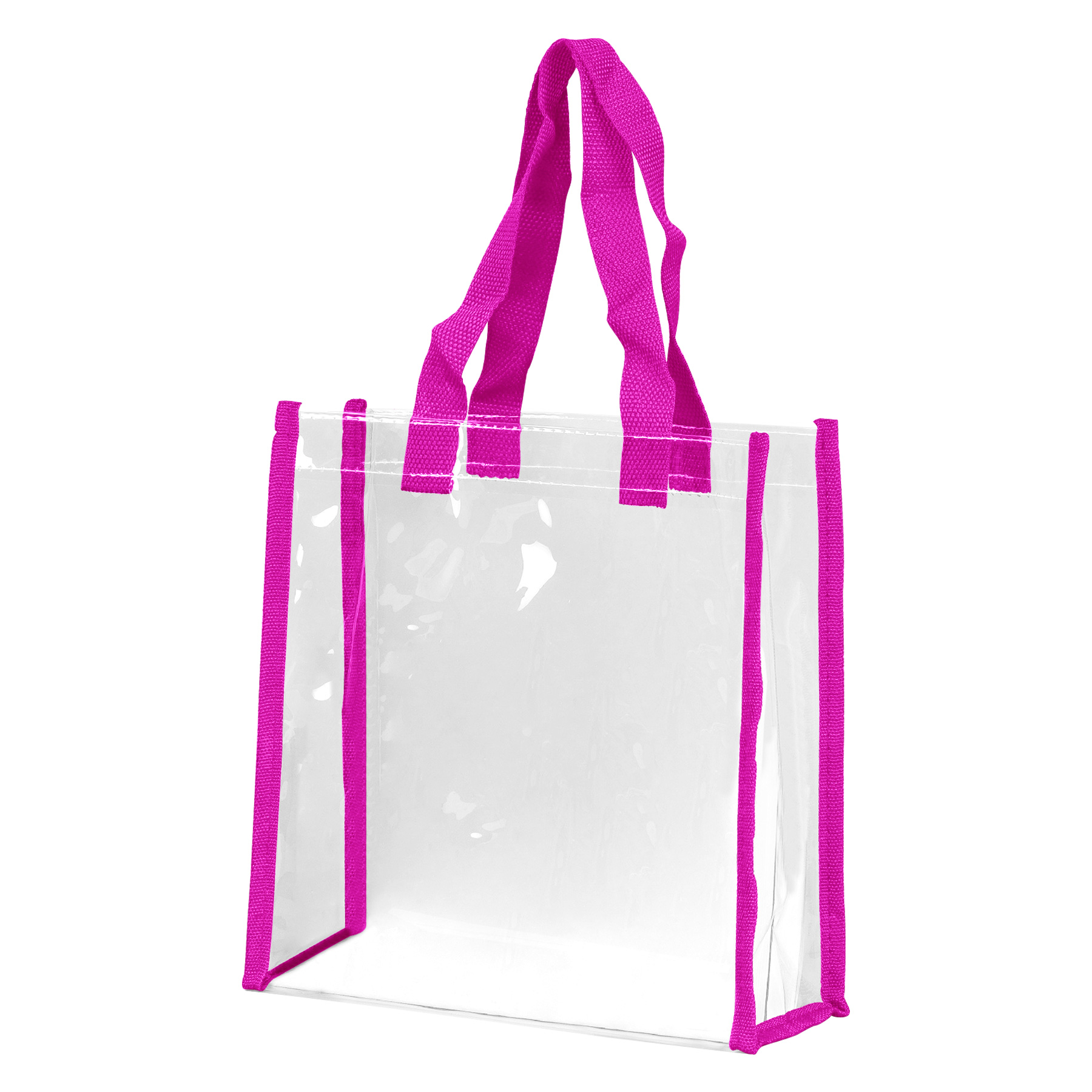 FlyFlyPromos - Waterproof Clear PVC Shopping Bag Image 9 - Promotional Product